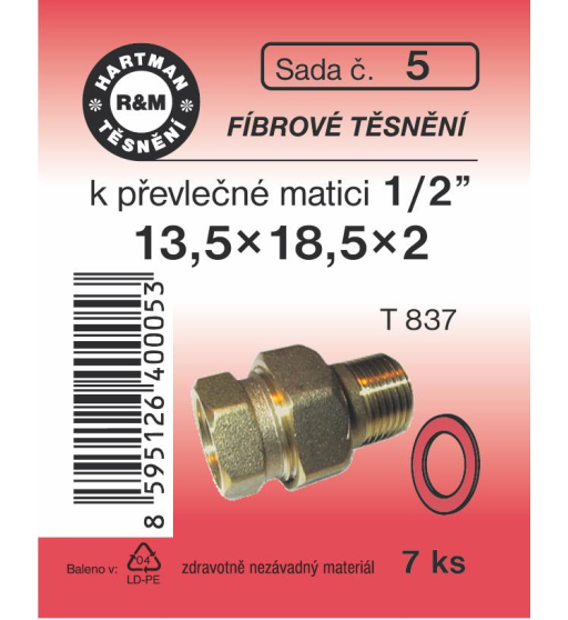 Sada  H 5. 13,5/18,5x2 fíbr