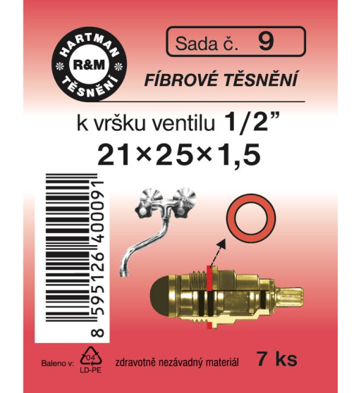 Sada  H 9. 21/25x1,5 fíbr
