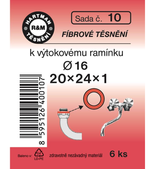 Sada  H 10. 20/24x1 fíbr