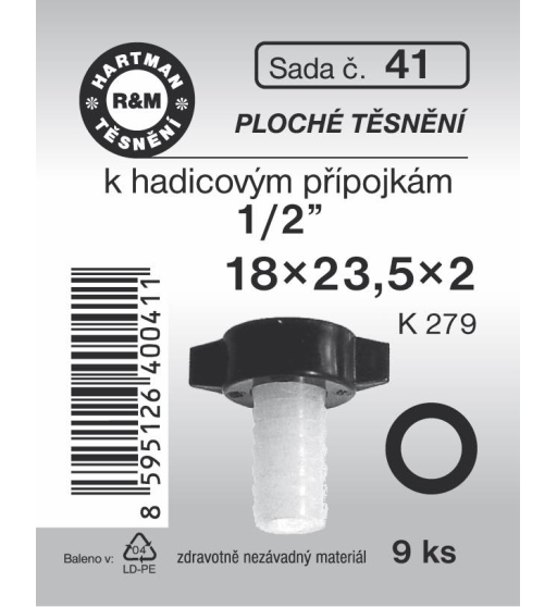 Sada  H 41. 18/23,5x2 1/2" k příp.hadice