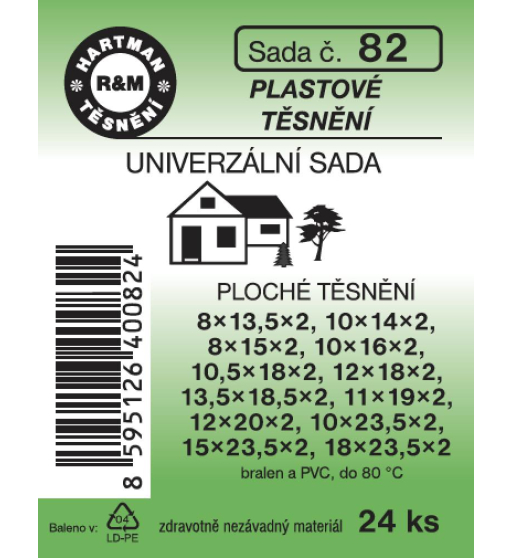 Sada  H 82. plast MIX