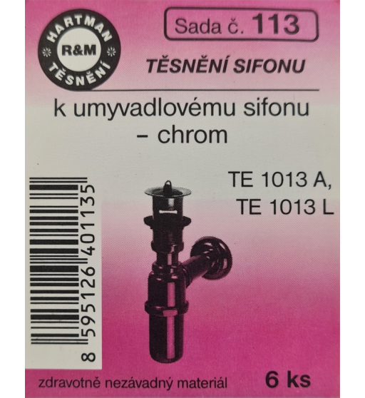 Sada  H 113. umyv.sifon chrom