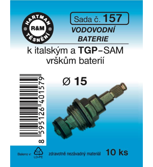 Sada  H 157. vršky baterie ital. a TGP-SAM