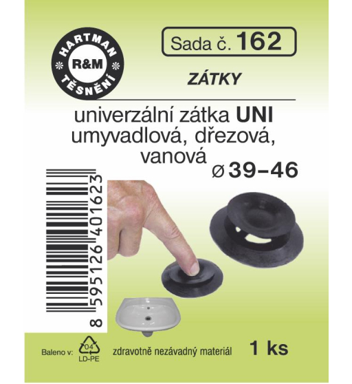 Sada  H 162. UNI zátka pr.39-46