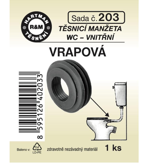 Sada  H 203. vrapová manžeta (3x vrap)