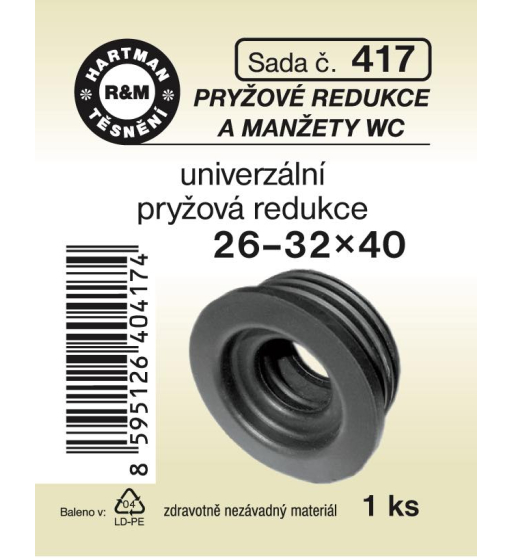 Sada  H 417. redukce guma 26-32/40