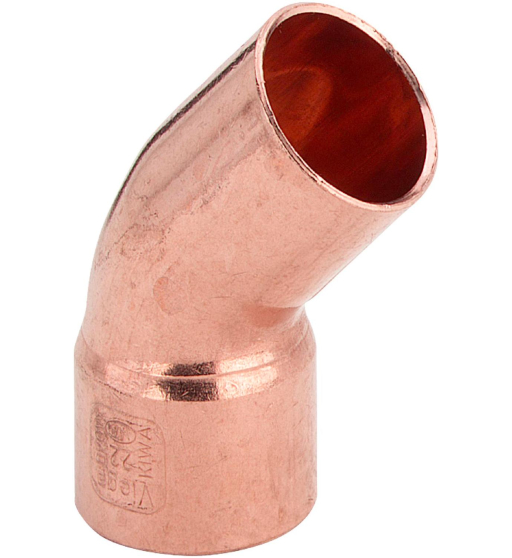 VIEGA CU oblouk 45 5040 18