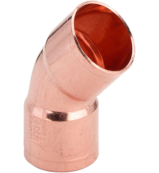 VIEGA CU oblouk 45 5041 22