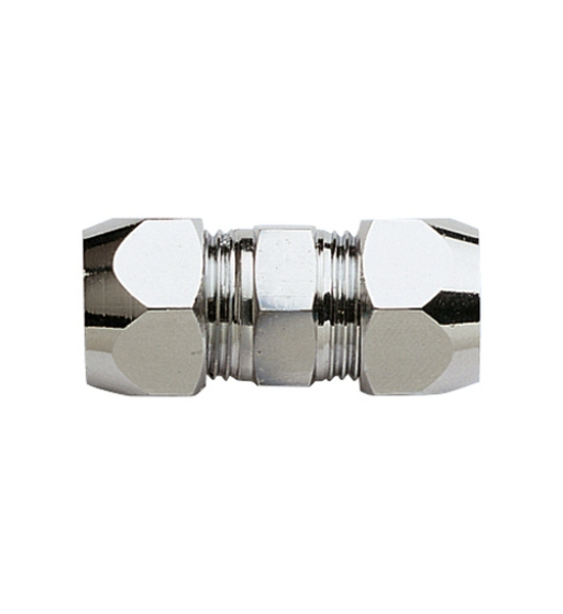 Spojka chrom  10x 3/8" x 10