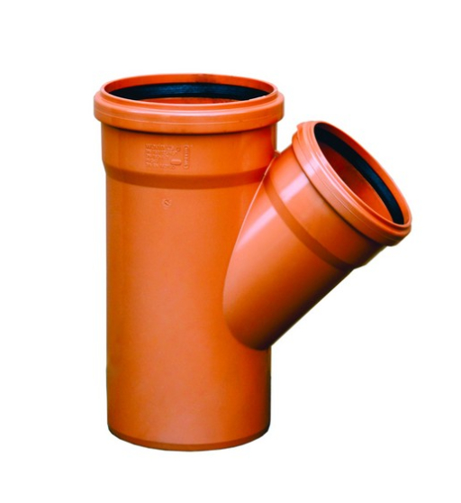 KGEA odbočka  45°   DN 125/100