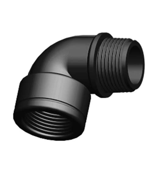 Koleno plast  3/4" MF