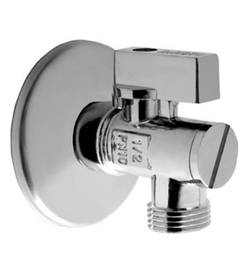 Rohový ventil kulový s filtrem 1/2"x3/8"