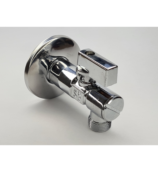 Rohový ventil kulový s filtrem 1/2"x3/8" DLOUHÝ