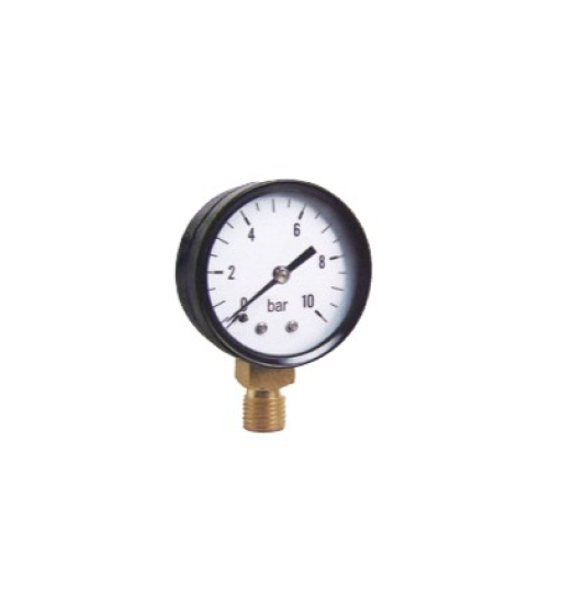 Manometr boční vývod 1/4" 10 Bar